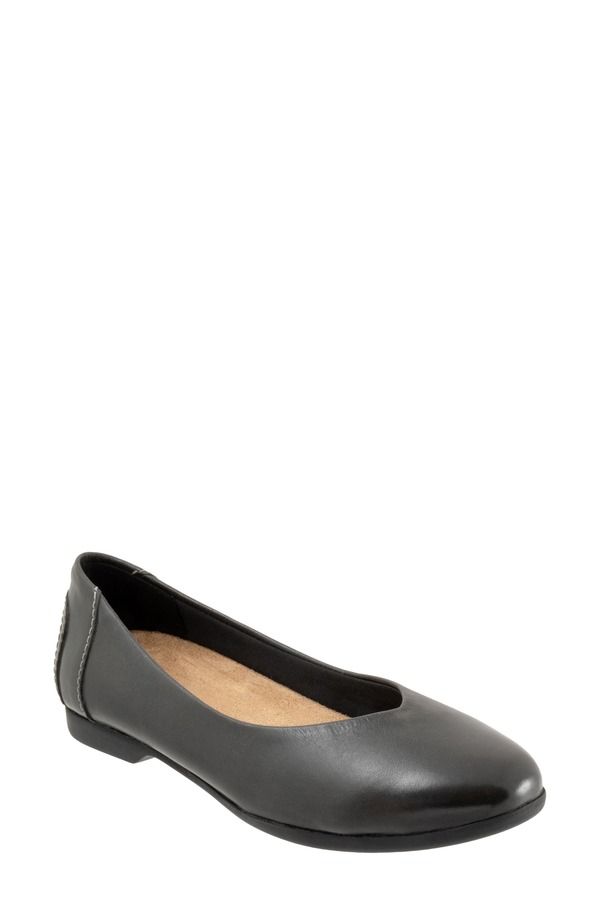 トロッターズ レディース シューズ パンプス Trotters Iris Flat Black ブラック
