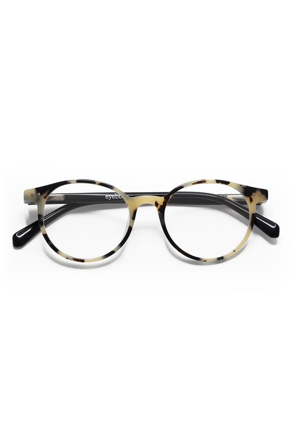 アイブブス レディース アクセサリー サングラス・アイウェア eyebobs Case Closed 49mm Round Readinglasses Black White Tort Clear ホワイト