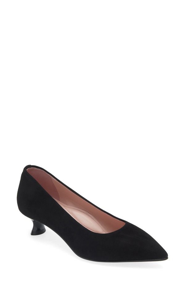 ナオト レディース シューズ ヒール Naot Romy Pointed Toe Pump Black Classic Suede ブラック