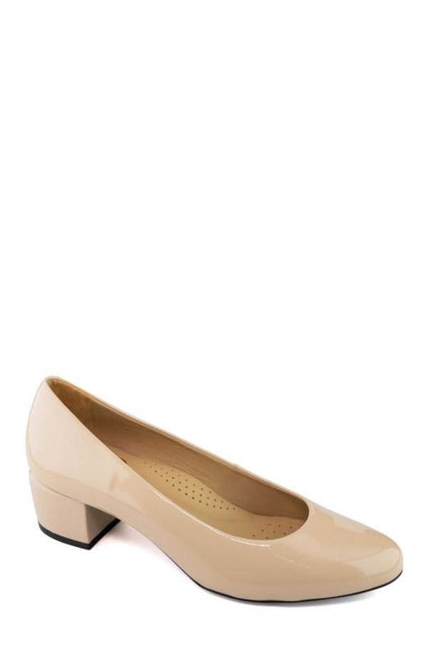 マークジョセフニューヨーク レディース シューズ パンプス レザー Marc Joseph New York Broad St 20 Patent Leather Pump Nude Soft Patent