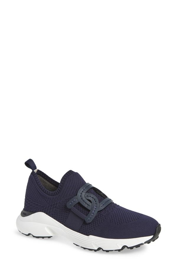 トッズ レディース シューズ スニーカー Todsport Run SlipOn Sneaker Galassia Scuro