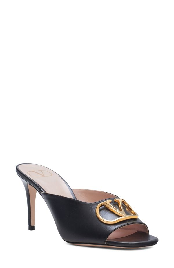 ヴァレンティノ レディース シューズ サンダル ロゴ Valentino Garavani VLOGO Signature Sandal Black ブラック