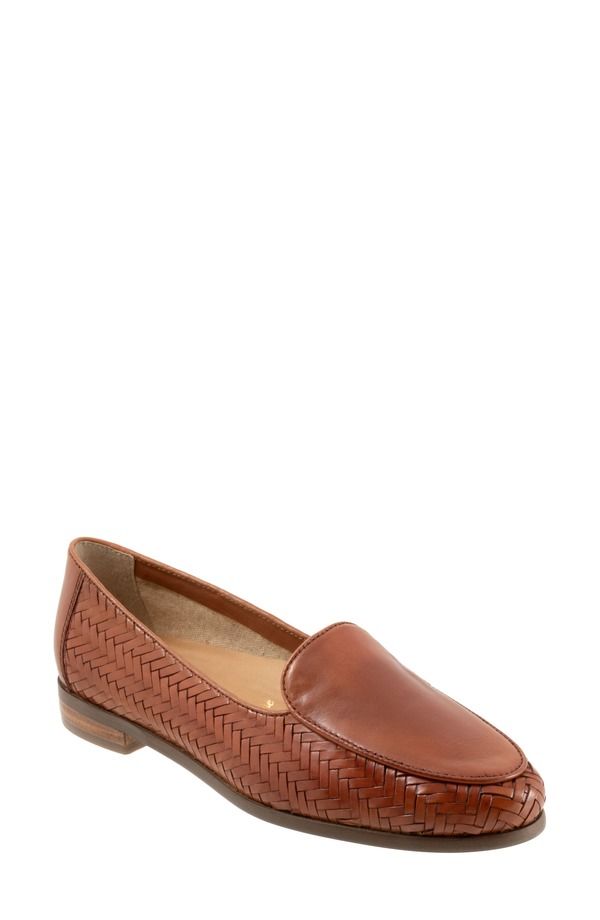 トロッターズ レディース シューズ スリッポン・ローファー Trotters Lyric Loafer Brown ブラウン