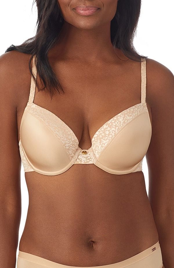 レミストレディース トップス Tシャツ Le Mystre Safari PushUp Underwire TShirt Bra Sah
