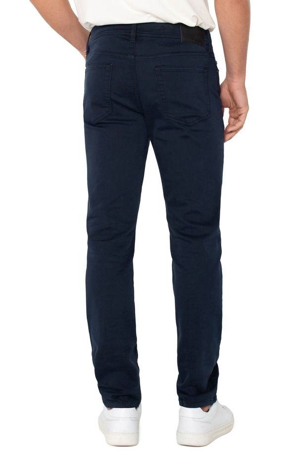 リヴァプール ロサンゼルス メンズ ボトムス カジュアルパンツ ストレート Liverpoolos Angeles Kingston Modern Slim Straight Leg Twill Pants Navy ネイビー｜詳細画像