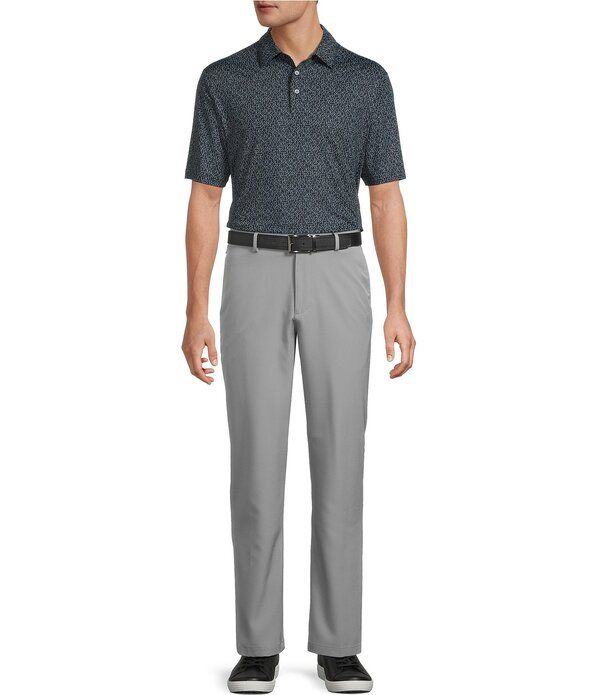 ラウンドトゥリーアンドヨーク メンズ ボトムス カジュアルパンツ Roundtree Yorke Performance Stewart Flat Front Classic Fit Performance Pants Grey グレー