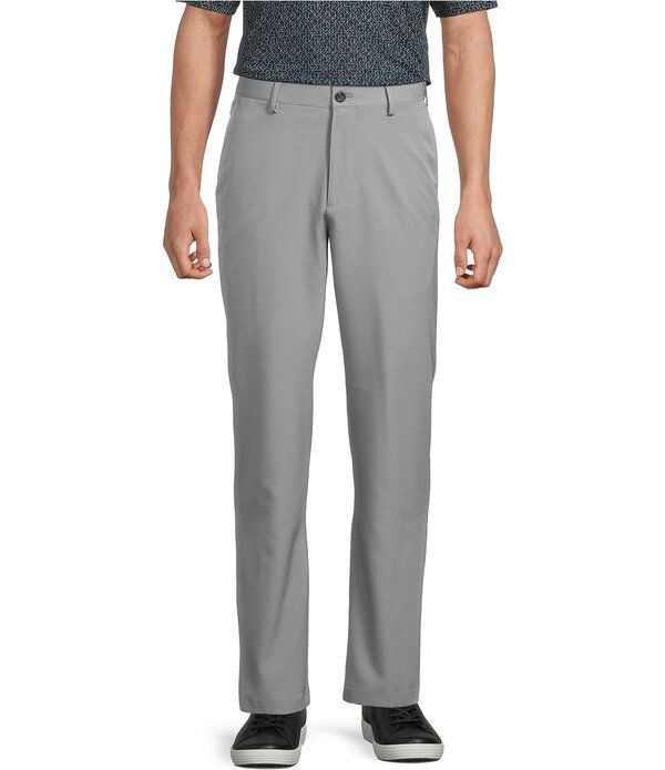 ラウンドトゥリーアンドヨーク メンズ ボトムス カジュアルパンツ Roundtree Yorke Performance Stewart Flat Front Classic Fit Performance Pants Grey グレー