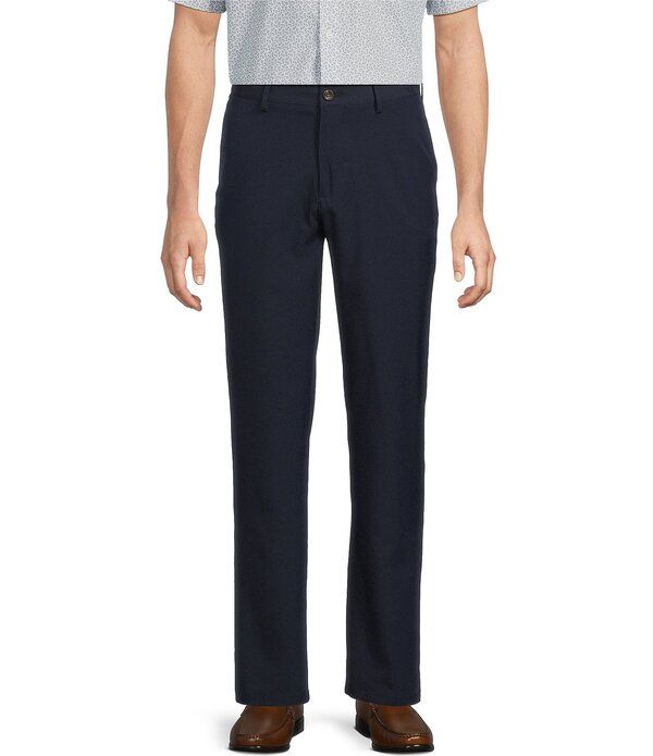 ラウンドトゥリーアンドヨーク メンズ ボトムス カジュアルパンツ Roundtree Yorke Performance Stewart Flat Front Classic Fit Performance Pants Dark Navy ネイビー