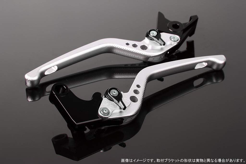 新品 SSK スピードラ アジャストレバーセット 3Dロング レバー本体カラー:マットシルバー アジャスターカラー:マットブラック HONDA ADV150 KF38