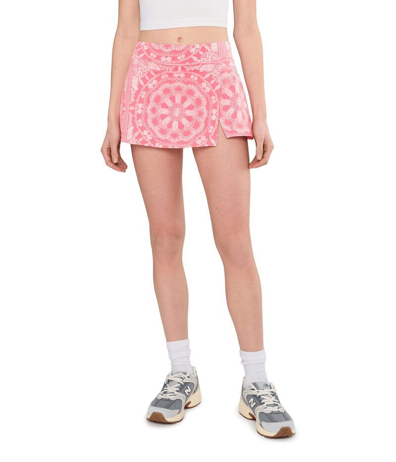 フリーピープル レディース ボトムスカート プリント ミニ FP Movement Printed Hot Shot Mini Skort Bandana Fruit Punch