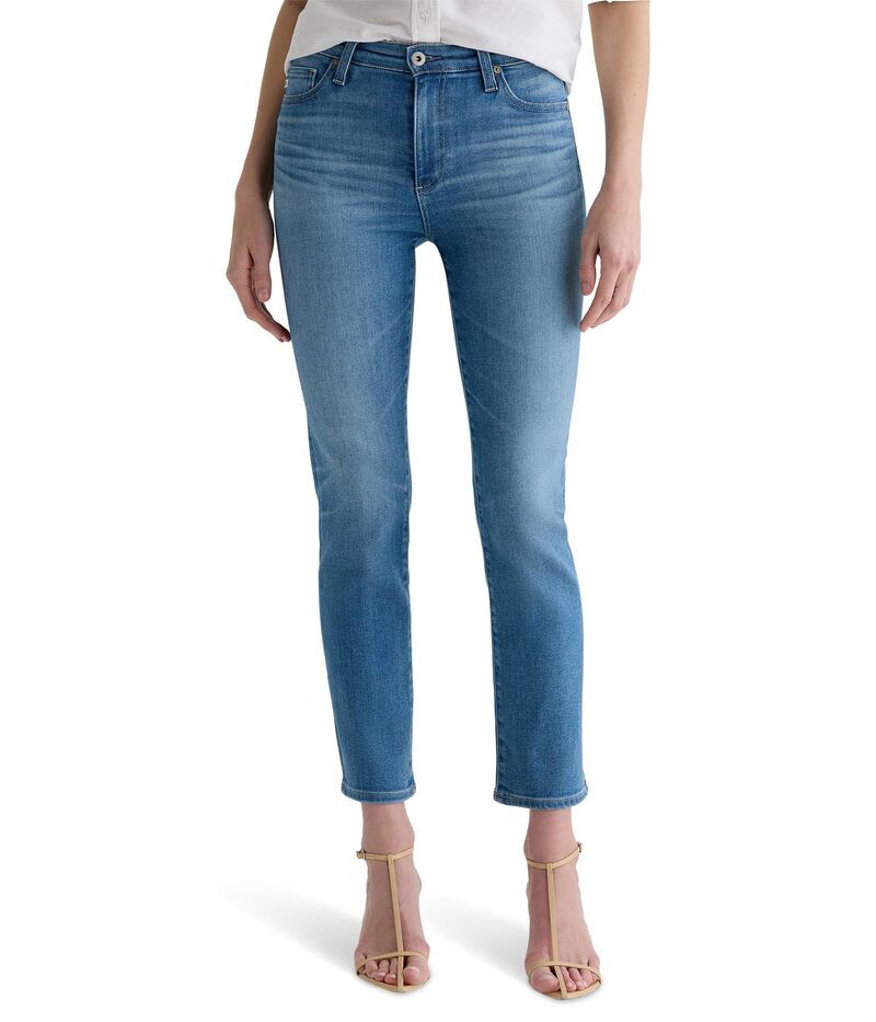 エージージーンズ レディース ボトムス デニムパンツ ローライズ アンクル AG Jeans Prima Low Rise Cigarette Ankle Jeans in Atlantis