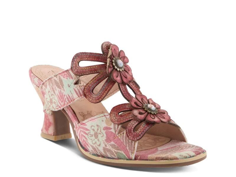 ラリティステ レディース シューズ サンダル LArtisteAlaina Garden Sandal Red レッド