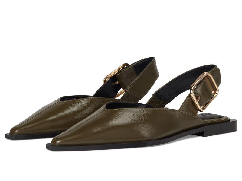 スティーブ マデン レディース アンダーウェア 靴下 Steve Madden Shay Olive Leather オリーブ