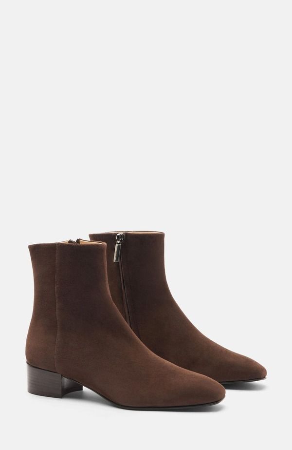 スカロッソ レディース シューズ ブーツ・レインブーツ SCAROSSO Ambra Boots Brown Suede ブラウン