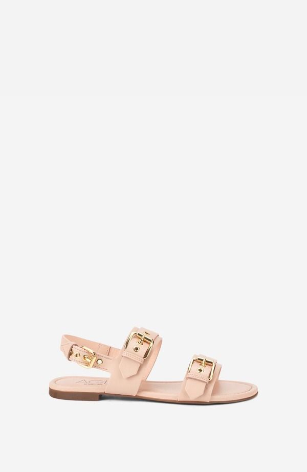 エージーエル レディース シューズ サンダル AGL Summer Multi Bucklesandal Powder Pink ピンク