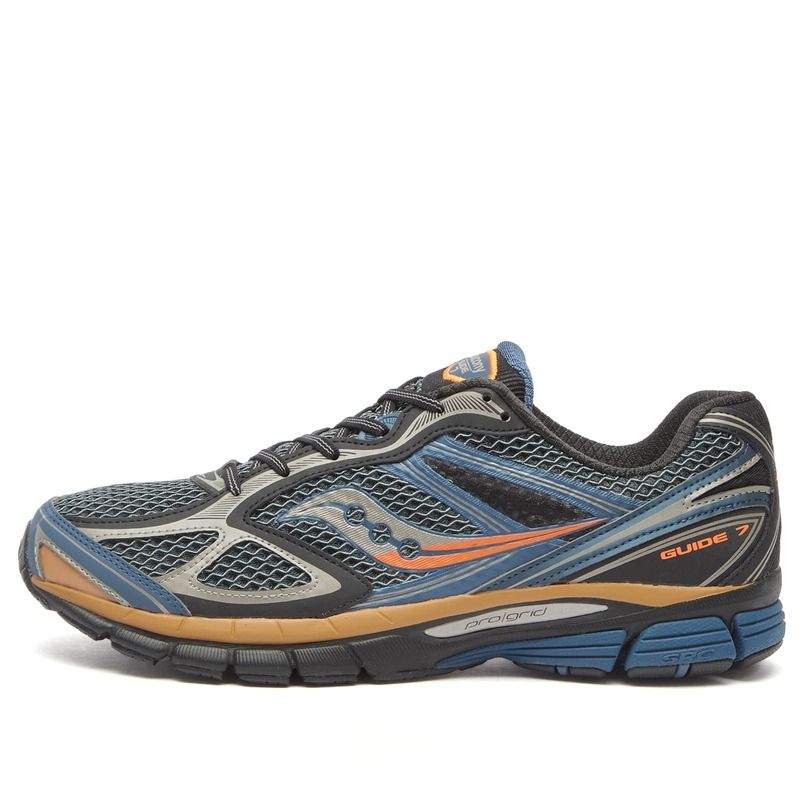 サッカニー メンズ シューズ スニーカー Saucony Progrid Guide 7 Sneaker Key Largo Black ブラック