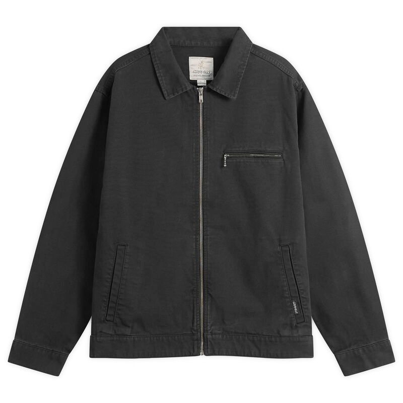 グラミチ メンズ アウター ジャケット・ブルゾン Gramicci Taos Canvas Jacket Black ブラック