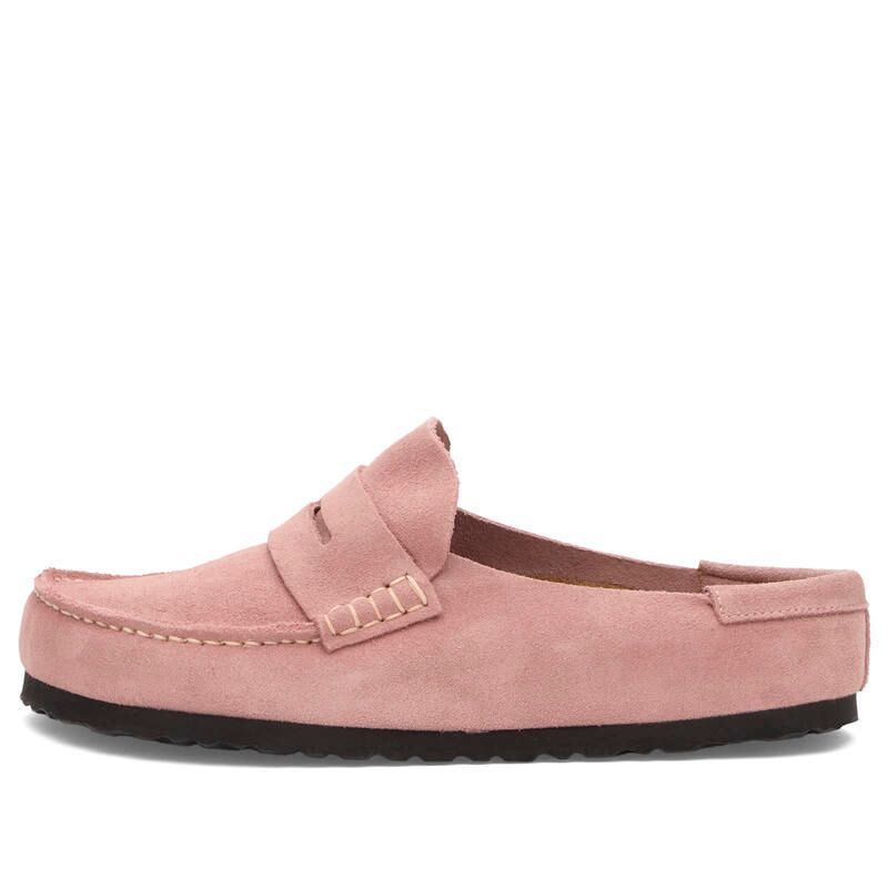 ビルケンシュトック レディース シューズ サンダル Birkenstock Naples Wrapped Pink Clay Suede ピンク