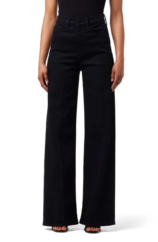 ジョーズ レディース ボトムス デニムパンツ ワイドレッグ ハイウエスト ジーンズ Joes The Mia High Waist Wide Leg Jeans Black ブラック