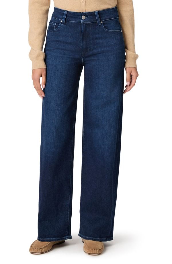 ペイジ レディース ボトムス デニムパンツ ワイドレッグ ハイウエスト ジーンズ PAIGE Sasha High Waist Wide Leg Jeans Mnlitmarin