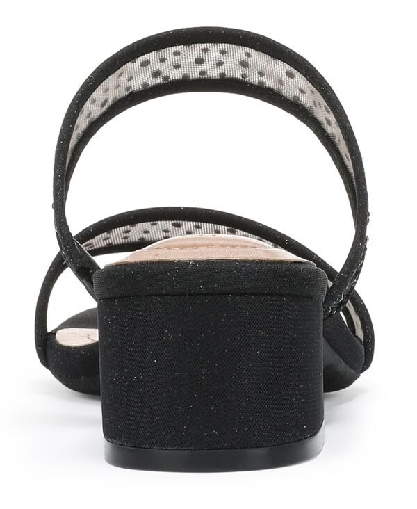 スタイルアンドコー レディース シューズ スリッポン・ローファー サンダル メッシュ Style Co Womens Violetttwo Band Mesh Evening SlipOn Sandals Macys Exclusive Black Beaut