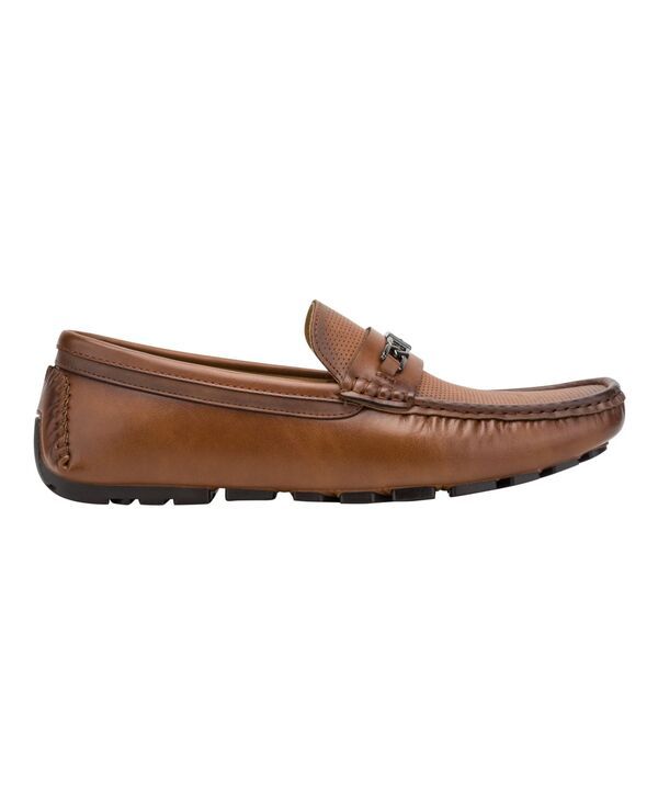 ゲス メンズ シューズ スリッポン・ローファー GUESS Mens Aqlen Driving Loafers Medium Natural