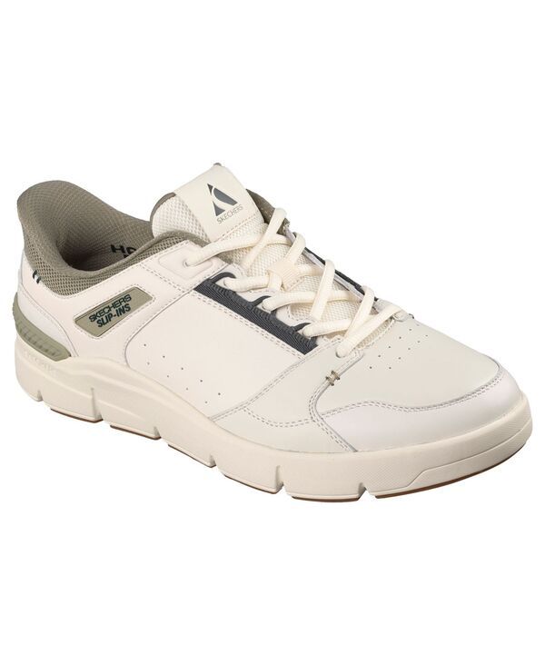 スケッチャーズ メンズ シューズ スニーカー Skechers MenslipIns Stryde Cup Roades Court Casual Sneakers from Finish Line Natural Green グリーン