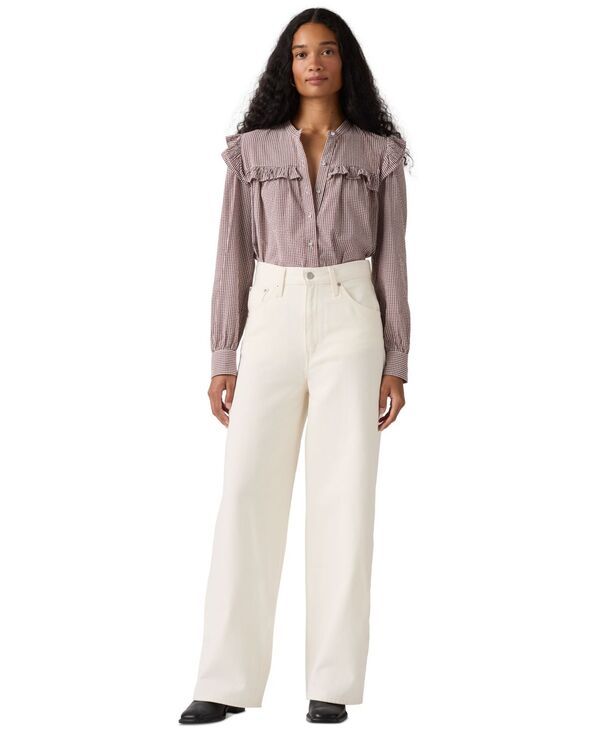 リーバイス レディース ボトムス デニムパンツ ジーンズ Levis Womens CinchWaist Lightweight Baggy Jeans Blank Impact