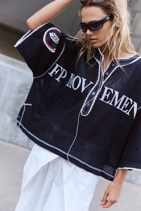 フリーピープル レディース アウター ジャケット・ブルゾン Tシャツ FP Movement Womens Camp Outee Black ブラック