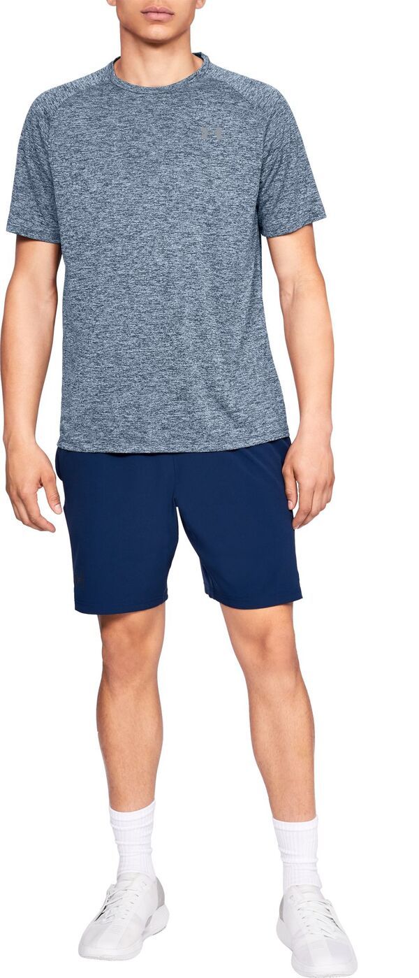 アンダーアーマー メンズ トップス シャツ Under Armour Mens Tech 20 Short Sleeve TShirt Wham BlueBlack ブラック アンダーアーマー メンズ トップス シャツ Under Armour Mens Tech 20 Short Sleeve TShirt Wham BlueBlack ブラック