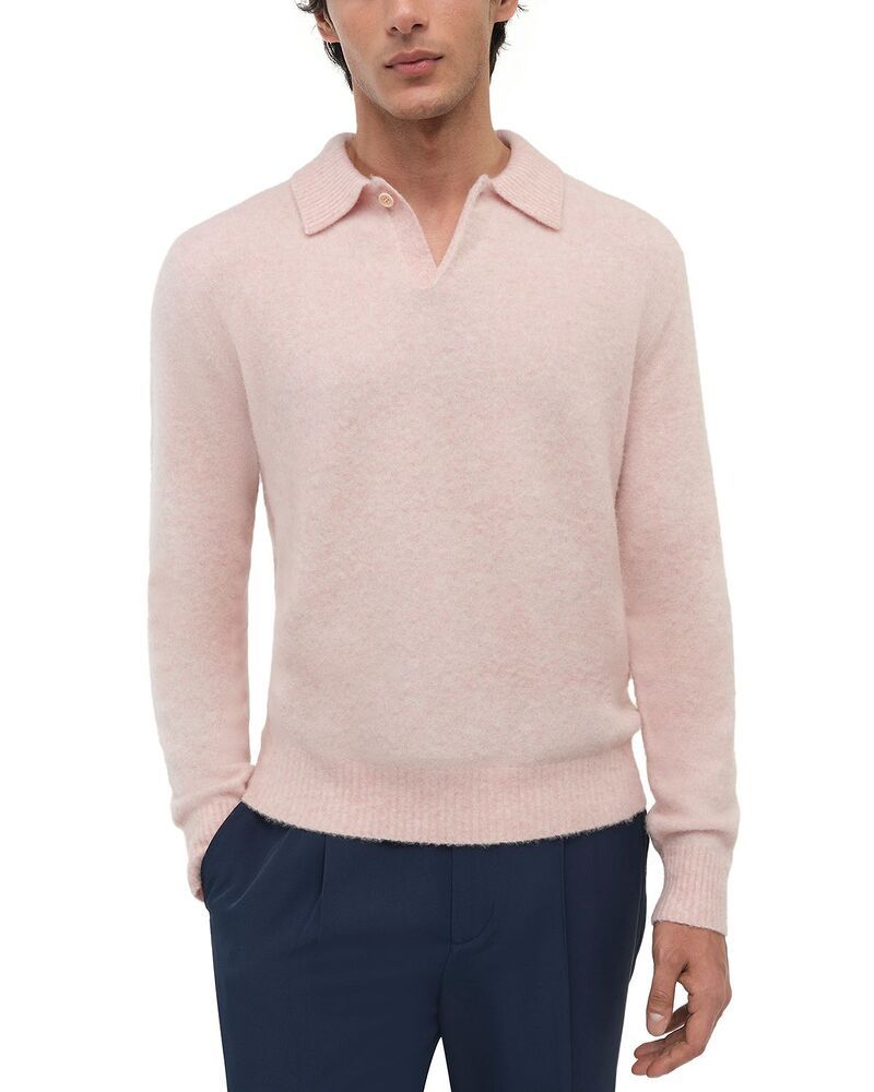シムカイ メンズ アウター ニット・セーター SIMKHAI Davis Pullover Sweaterose