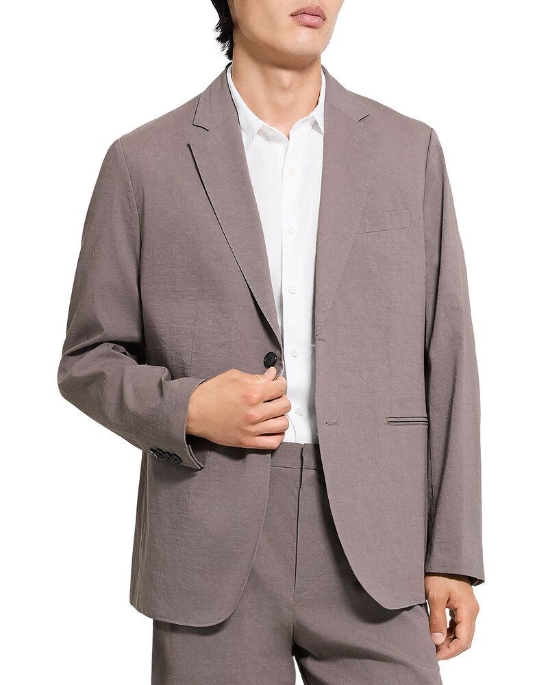 セオリー メンズ アウター ジャケット・ブルゾン ブレザー Theory Standard Blazer in Good Crunch Morel