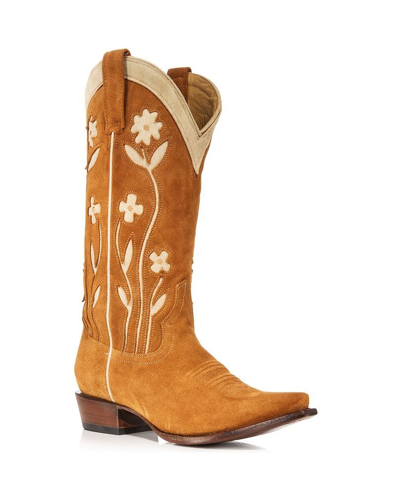 ザ・グレート レディース シューズ ブーツ・レインブーツ THE GREAT Stetson Womens The Cowboy Boots Tan Floral タン