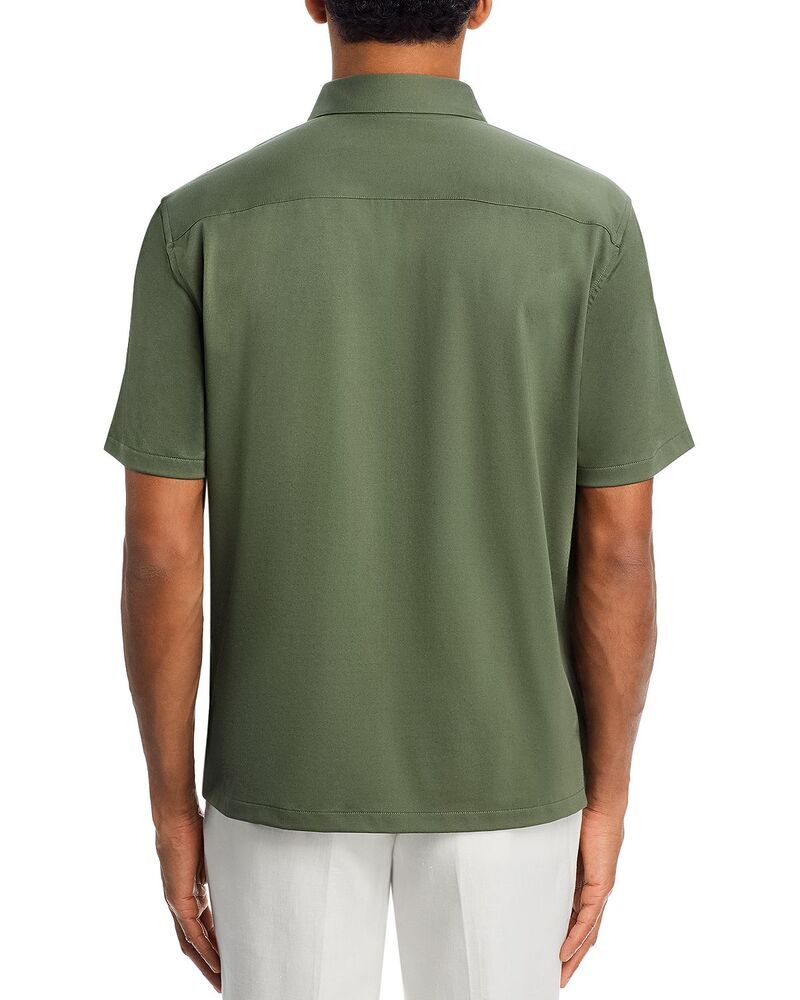 セオリー メンズ トップス シャツ レギュラーフィット Theory Irving Regular Fit Short Sleeve Shirt Light Ivy