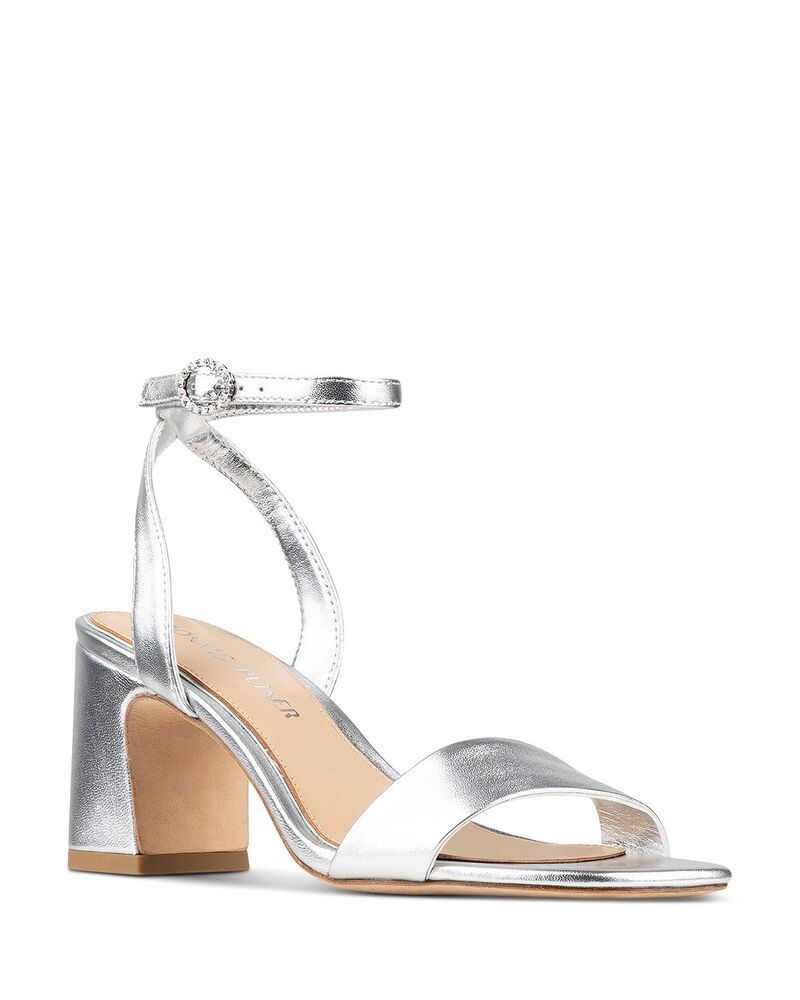 ドナルドプリネール レディース シューズ サンダル アンクル Donald Pliner Womens Doyenne Ankle Strap Sandalsilver シルバー