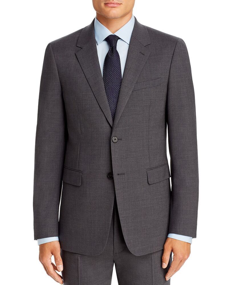 セオリー メンズ アウター ジャケット・ブルゾン スリムフィット Theory Chambers New Tailor Slim Fit Suit Jacket Medium Charcoal チャコール