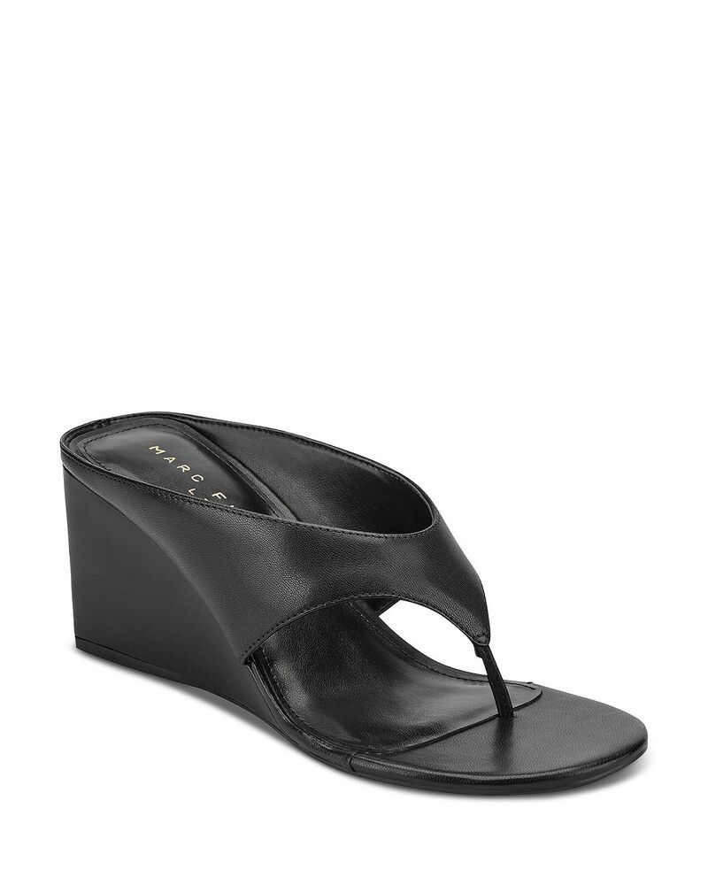 マーク・フィッシャー レディース シューズ サンダル Marc Fisher LTD Womens Udena Wedge Sandals Black 002 ブラック