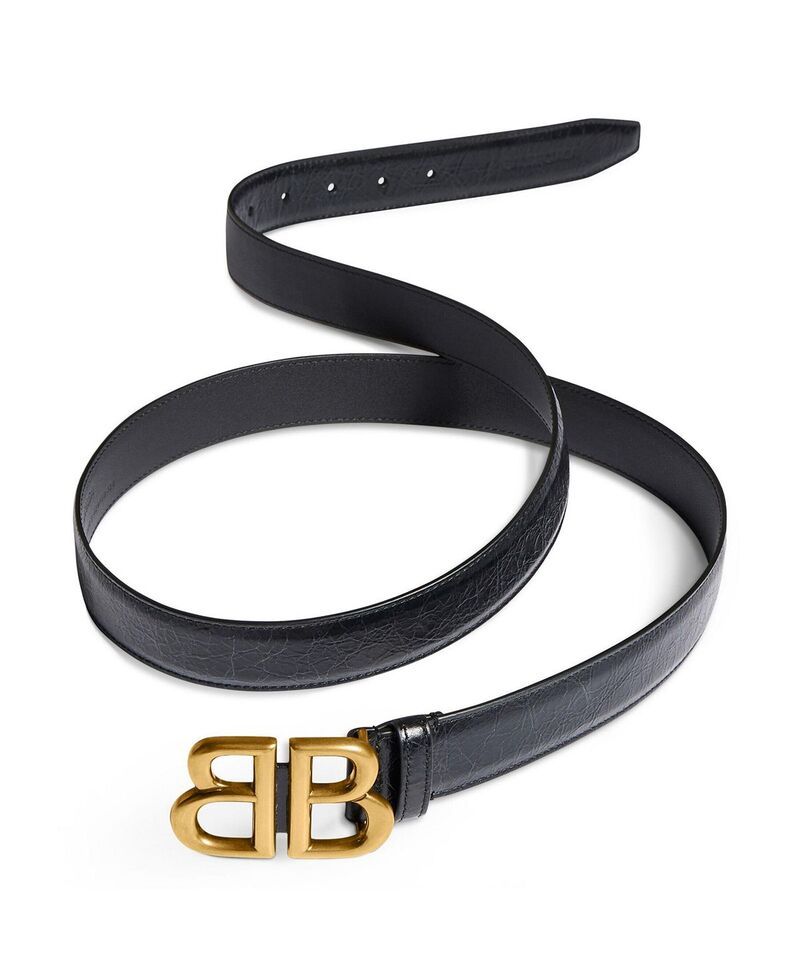 バレンシアガ レディース アクセサリー ベルト Balenciaga Womens Monaco Belt Black ブラック