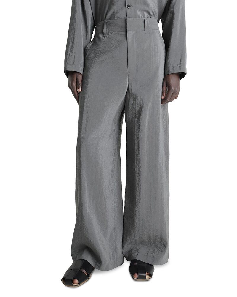 ルメール メンズ ボトムス カジュアルパンツ リラックスフィット Lemairelaxed Fitailored Pants Aluminium