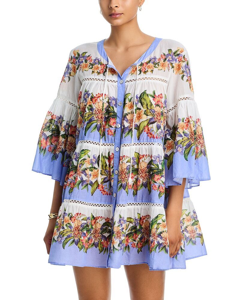 ファーム レディース トップス ワンピース FARM Rio Hilo Dresswim CoverUp Light Blush ブラッシュ