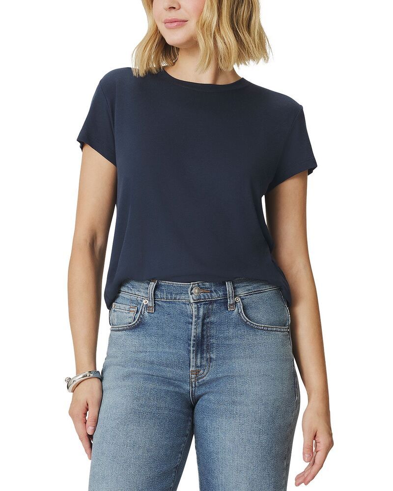 スプレンディット レディース トップス Tシャツ クルーネック Splendid Regen Crewneck Tee Navy ネイビー