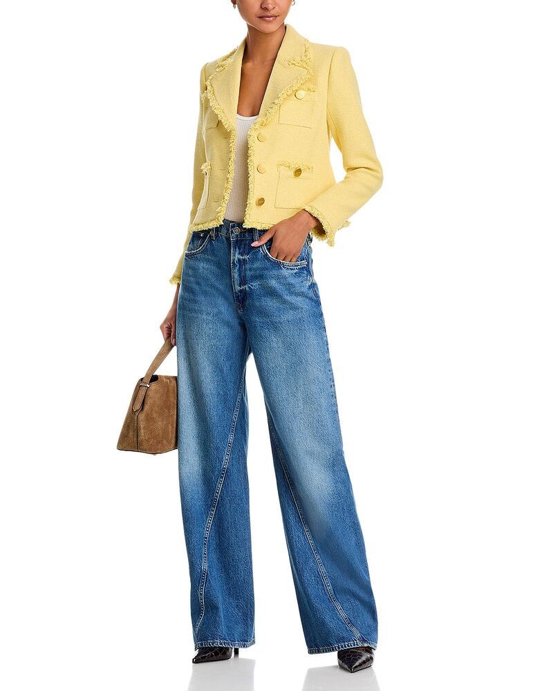 ラジャンス レディース アウター ジャケット・ブルゾン LAGENCE Sylvia Collared Jacket Pale YellowLight Gold イエロー