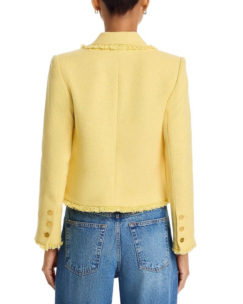 ラジャンス レディース アウター ジャケット・ブルゾン LAGENCE Sylvia Collared Jacket Pale YellowLight Gold イエロー