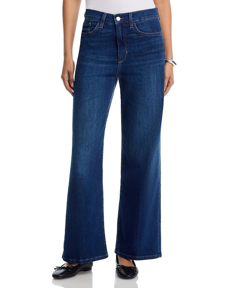 ジョーズジーンズ レディース ボトムス デニムパンツ ワイドレッグ プチ Joes Jeans The Mia Petite High Rise Wide Leg Jeans in Dedication