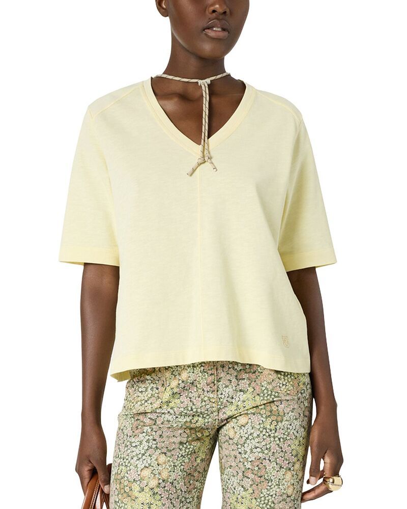 ジェラルド・ダレル レディース トップス Tシャツ Gerardarel Marisa Tee Yellow イエロー