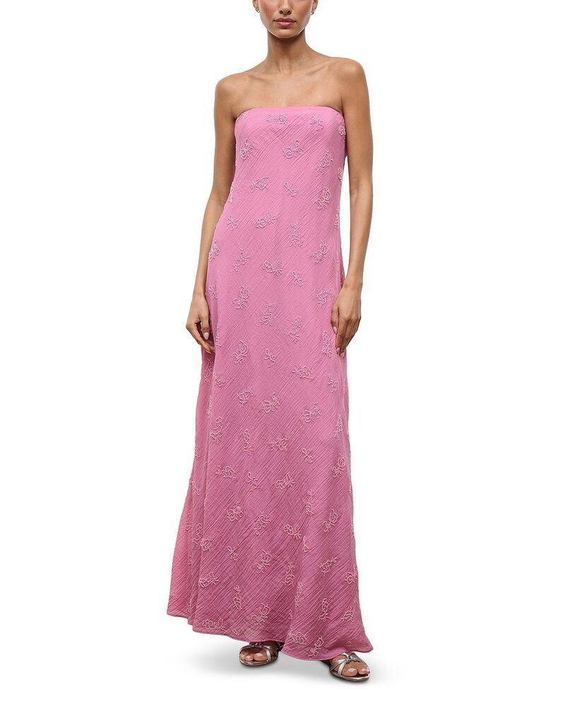スタウド レディース トップス ワンピース STAUD Cassie Beaded Texturedress Flirt