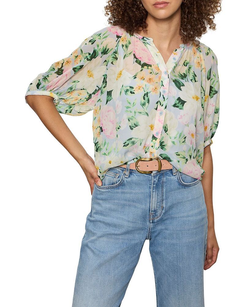 サンクチュアリー レディース トップス シャツ ブラウス Sanctuary Favorite Girl Button Blouse Spring Floral