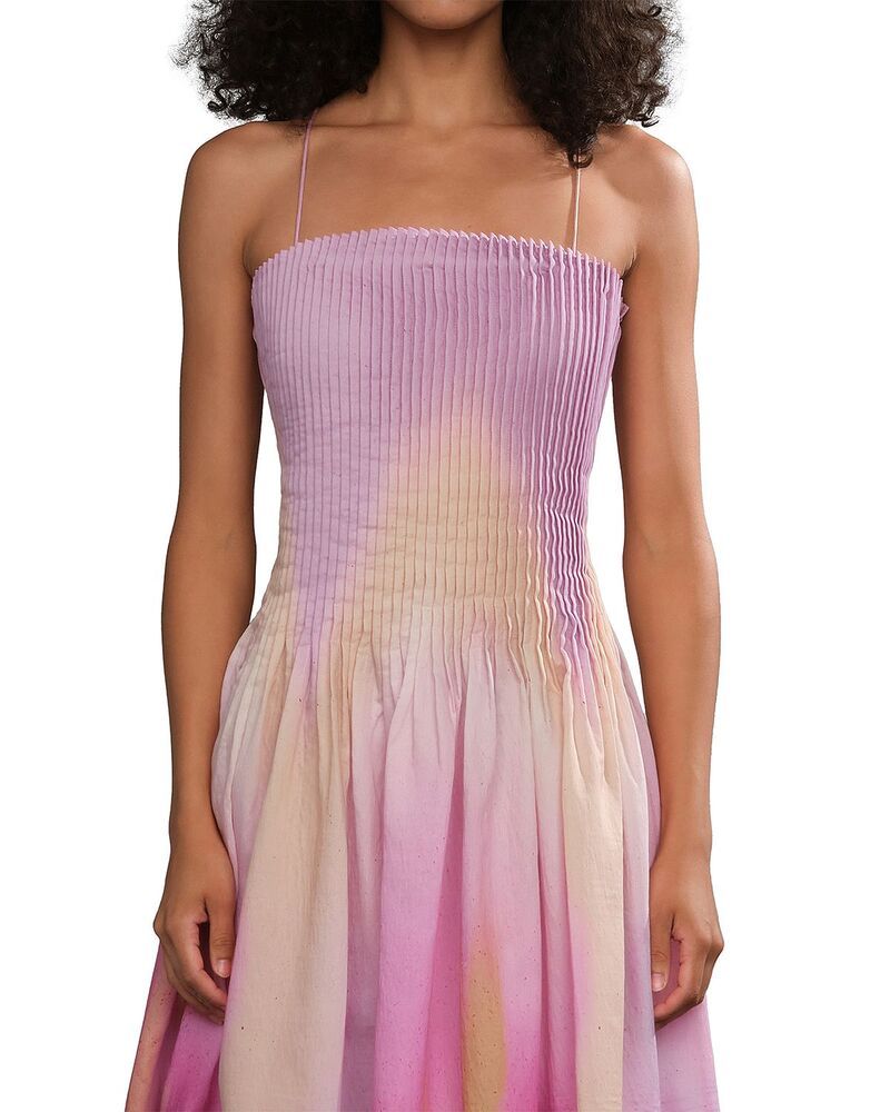 アムール レディース トップス ワンピース Amur Grecia Dress Flora In Focus