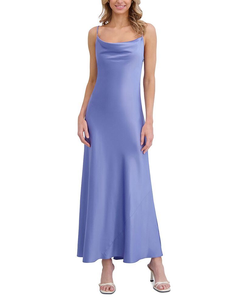 テッドベーカー レディース トップス ワンピース ドレープ マキシ Ted Baker Draped Maxi Slip Dress Hydrangea