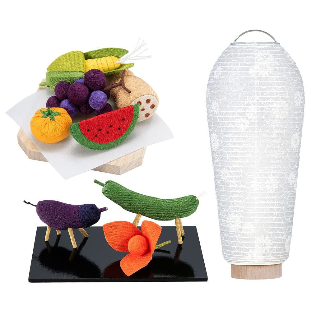 【新品】仏壇屋 滝田商店 盆提灯 お盆用品 シンプル 初盆セット 新盆セット 小珠(こだま)紋天 コードレス ３点セット １-C ◆ 初盆飾り 新盆飾り ミニサイズ 初盆(新盆)のお飾りに必要なセット 証明書付 503602dc